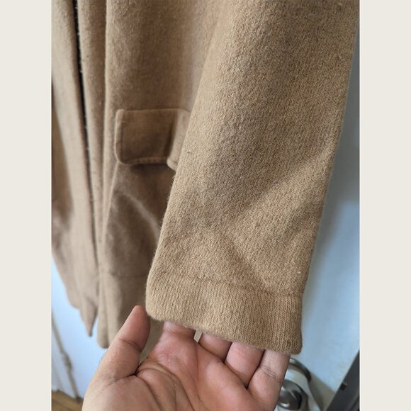 JAMES PERSE - Wool blend camel coat - Sz 1 - Picture 4 of 8